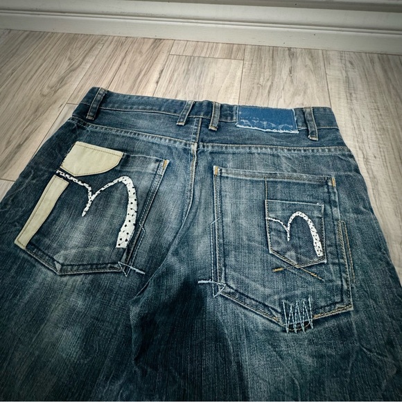 Blue NBG Jeans with Classic Indigo Wash 🐼 - Picture 8 of 14